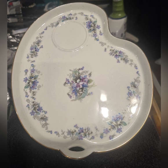 Vintage Snack Plate (no cup) Violette #3054. Made in Japan by Noritake 1948. - Picture 2 of 5